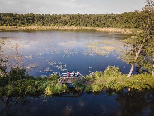 66-Seen-Wanderweg im Löcknitztal im Berliner Umland in Oder-Spree und Märkisch Oderland