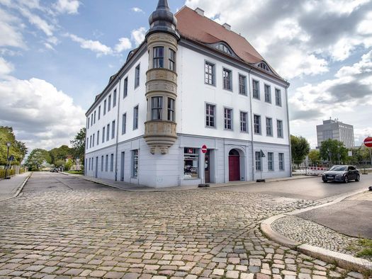 Deutsch-Polnische Tourist-Information im Bolfrashaus in Frankfurt (Oder)