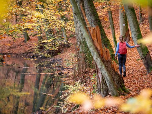 Wanderin im Schlaubetal in Oder-Spree