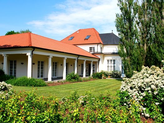 Altes Moorbad in Bad Saarow am Scharmützelsee in Oder-Spree