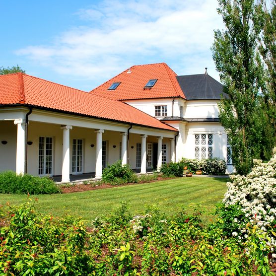 Altes Moorbad in Bad Saarow am Scharmützelsee in Oder-Spree