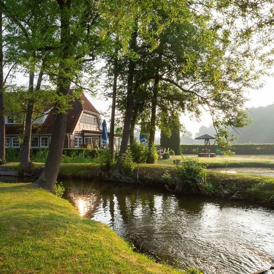 Blick auf das Naturgut Köllnitz in Groß Schauen