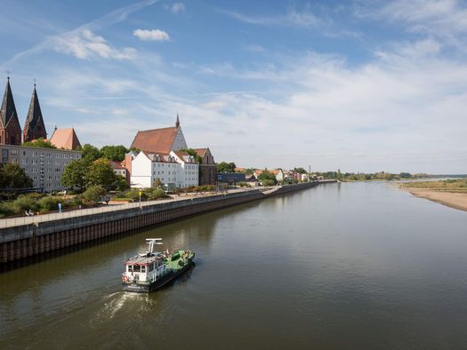 Blick auf die europäische Grenz- und Kleiststadt Frankfurt (Oder)