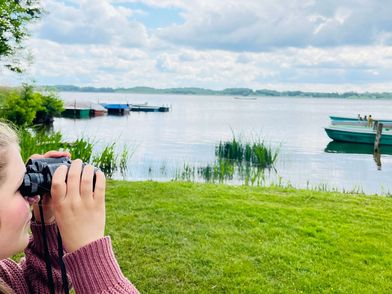 Birdwatching in Groß Schauen beim Naturgut Köllnitz